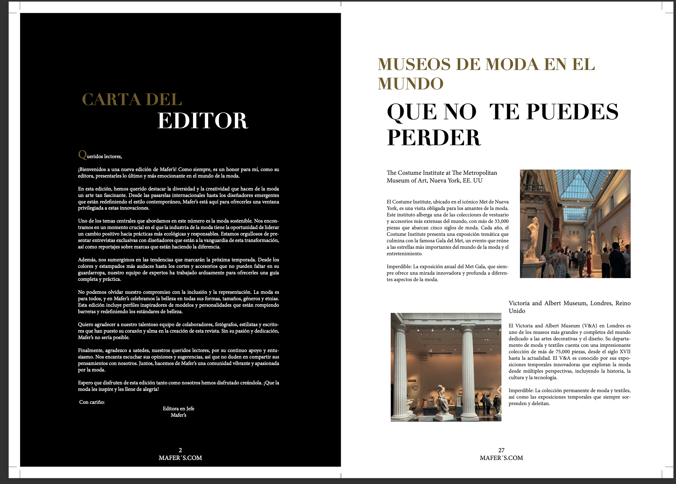 CARTA DEL EDITOR